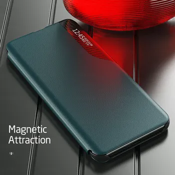 360 Magnetni Adsorpcije Flip Primeru Telefon Za Xiaomi Mi 10 Pro Primeru Mehko Hrbtni Pokrovček na Xiomi Xaomi Poco M3 10T Lite Mi10 Pro Oklep