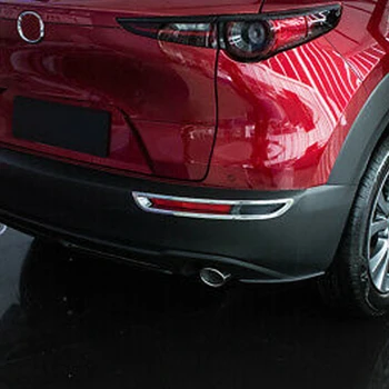 Avto Zadnje Luči za Meglo Kritje Trim Nalepke Zadnji Odbijač Dekoracijo Lučka za Mazda CX30 CX-30 2020