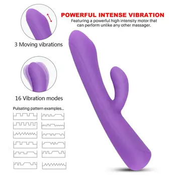 16 Hitrosti Dildo, Vibrator Za Ženske, Seks Igrače Prst Golicanje Z Vibriranjem Vaginalne G Spot Klitoris Stimulator Dildo Masturbator Femme
