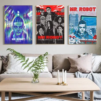 G. robot Tv Show, Plakatov In Fotografij Platno Stensko Slikarstvo Umetnost Otroci Soba Platno, Slike, Cafe Bar Modularni Home Art Dekor Slike