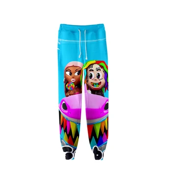 2020 HIP HOP 6IX9INE 3D-slog Šport hlače Fantje/Dekleta Jeseni, Pozimi Moda Hlače hlače Pozimi Lady Robom hlače