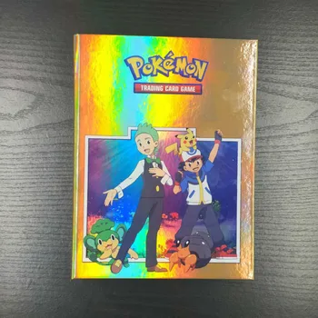 TAKARA TOMY 160pcs Pokemon Kartico Album Imetnika Zbirke Knjiga Uvrstitev Igrača Darilo Otroci Classic Collection Yugioh Kart