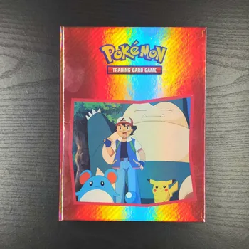 TAKARA TOMY 160pcs Pokemon Kartico Album Imetnika Zbirke Knjiga Uvrstitev Igrača Darilo Otroci Classic Collection Yugioh Kart