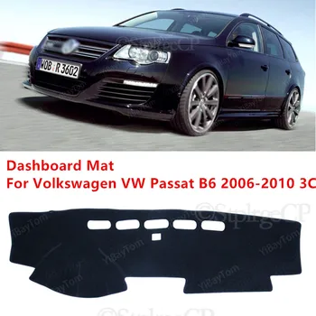 Za Volkswagen VW Passat B6 2006-2010 3C Anti-Slip Mat Dežnik Dashmat Zaščito Preprogo nadzorna plošča Pokrov Pad Dodatki