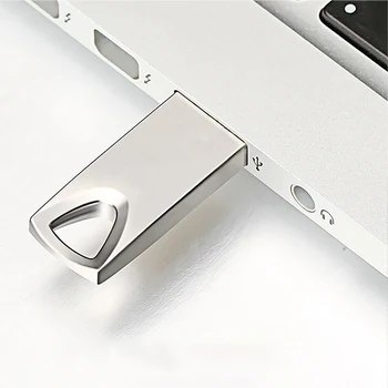 Nov Prihod Kovinski Pendrive USB Flash Disk 128GB 32GB 64GB 8GB 16GB Visoke Hitrosti Pen Drive Pomnilniški Ključek USB Flash Disk