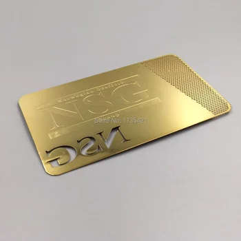 100 kozarcev/veliko vgravirana zlato kovinsko poslovni DIREKTOR kartice