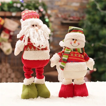 Božič Lutke Božični okraski za dom, Božični okraski Okraski Otroci Darilo drevo Navidad novo Leto noel Dekoracijo Plišastih