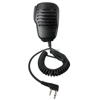 Ročni Zvočnik Mikrofon za postajo Icom IC-A4 A5 A6 A24 A14 F4 V8 V80 V82 Walkie Talkie Dva Načina Radio