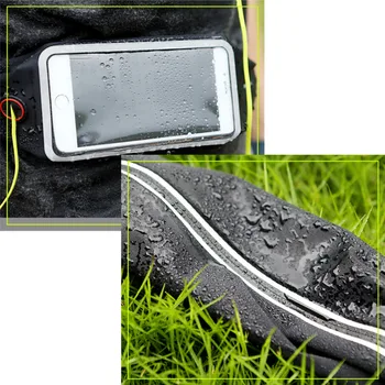 ROCK Univerzalno Teče Pasu Touch Screen Mobilni Telefon Bag Torbica za iPhone XS MAX vrečko za Samsung za Xiaomi Mobilnih Telefonov сумк
