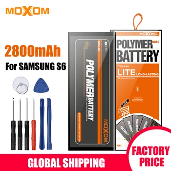 Original MOXOM Baterija Za Samsung Galaxy S7 S7 ROB S6 S6 ROB S6 ROB PLUS Litij-Polimer Baterija z Brezplačno Orodja