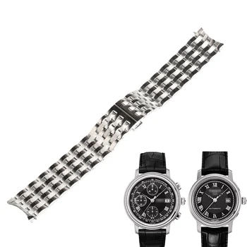 WENTULA watchband za TISSOT T045.407A nerjaveče jeklo trdne band jermenčki človek 20mm