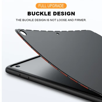 Silikonski 360 Polno Kritje velja Za ipad zraka 2 1 3 caseiPad 10.2 2019 Za iPad mini 4 5 ipad z 9.7 Ohišje Za iPad Pro 10.5 s steklom