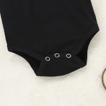 #50 Poletje Novorojenega Dojenčka Baby Girl Obleke Letenje Sleeve Solid Color Romper Bodytsuit+leopard Natisnjeni Hlače Trakovi Obleke Set