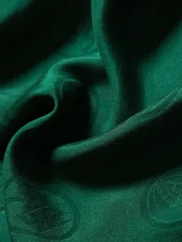 Težka svila Svila Novih Umetniških Krilo Barva Slim Midi A - line Oblačenja za Ženske