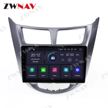 ZWNAV Avto Radio Večpredstavnostna Video Predvajalnik Navigacija GPS Avto Android Za Hyundai Solaris Naglas Verna 2011 2012 2013 -2016
