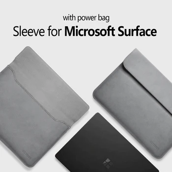 Laptop Rokav za Microsoft Surface Pro 6 Laptop Primeru za Površinsko Laptop Knjige za Prenosnik Torba za Surface Pro 34567 z Vrečko Moč