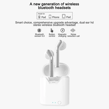 H17T TWS Brezžični Čepkov Bluetooth Slušalke 5.0 Hi-fi Zvok Res Brezžične Stereo Slušalke S Polnjenjem Primeru Za Telefone