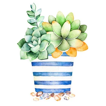 5D DIY Diamond Slikarstvo Succulents Navzkrižno Šiv Kit Mozaik Sliko Okrasnih za Needlework Diamond Vezenje Novo Leto Darilo