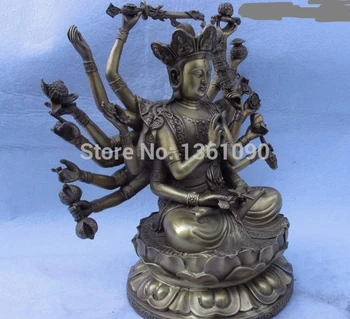 Xd 00568 Tibera Tempelj, Medenina, Baker Cundi Cundhi Saptakoti-buda bhagavati Kip Bude
