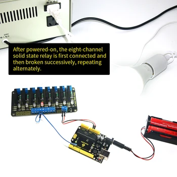 !Keyestudio Osem 8 Kanal ssd Rele Modul za Arduino uno