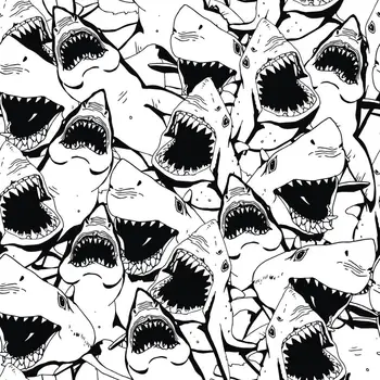 DABOXIBO Shark Ozadju Jasno Znamk Plesni DIY Scrapbooking Kartic, zaradi Česar Okrasite Obrti 2020 NOV Prihod