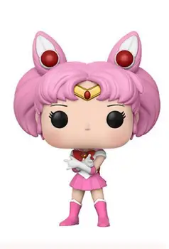 Sailor Moon Chibiusa Meiou Setsuna Kaiou Michiru figuric PVC Model Fant Dekle Igrače