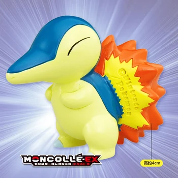 Takara Tomy Pokemon Moncolle-EX Sun Moon 4 cm Mini Igrača Zbirka Slika Cyndaquil Nove v Škatli 975793