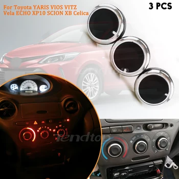 Za Toyota YARIS VIOS VITZ Vela ECHO XP10 SCION XB Celica Aluminij Zlitine klimatska Naprava Gumb AC Gumb Toplote Nadzor Gumb