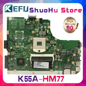 KEFU Za ASUS K55VD A55V R500V K55V A55VD REV.3.0/3.1 Prenosni računalnik z Matično ploščo Preizkušen dela original Mainboard