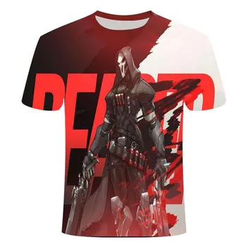 2020 Overwatch 3DT majica moška moda igre na srečo bojišču moška t-shirt 3D tiskanje plus velikost oblačila
