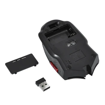 2.4 GHz Brezžična 6D Gaming Miška Optični Ergonomska Miši Profesionalni Prenosni Mini USB Miška Igralec Za Računalnik Prenosni RAČUNALNIK