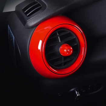 Avto notranjost rdeče ABS plastično dekoracijo nalepke Za ENO MINI COOPER S JCW F54 F55 F56 F57 F60 COUNTRYMAN avto dodatki styling