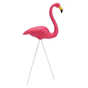 Roza gledal Travnik Flamingo Vrtno zabavo in Pašnikov Ornament Art Dekor DIY