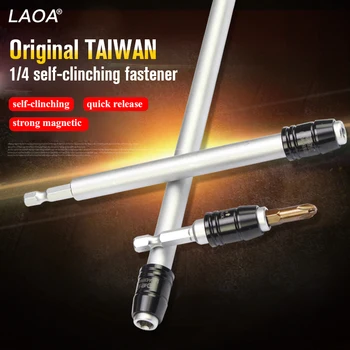 LAOA Visoke Kakovosti Električni Izvijač Razširitev palico 60 MM,150 MM,300 MM Več velikosti razširitev palico Izdelan na Tajvanu