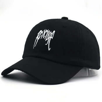 Vezene MAŠČEVANJE / XXXTentacion baseball skp modni klobuk za ženske, moške nastavljivo mehko bombažno oče klobuki hip hop kape