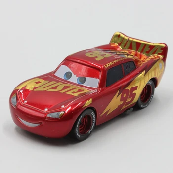 Disney Pixar Cars 3 Nove Strele McQueen 1:55 Obsega Diecast Kovinske Zlitine Modle Srčkan Igrače Za Otroke Darila