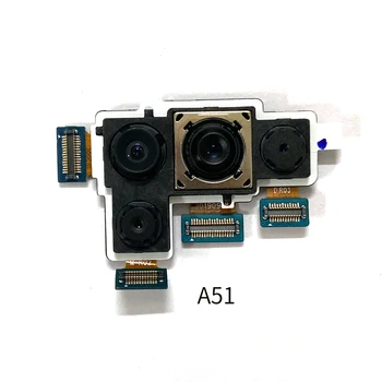 Nazaj Obrnjeno Kamero Za Samsung Galaxy A51 A515 A71 A715 Glavni Nazaj Big Modula Kamere Flex Kabel Zadaj
