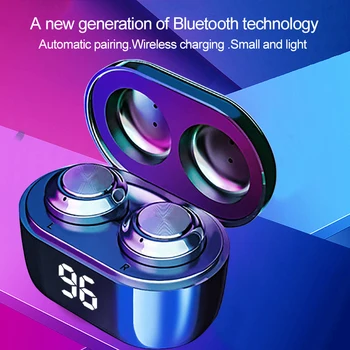 Brezžični TWS 5.0 Bluetooth Slušalke Slušalke IPX4 Nepremočljiva Stereoe Čepkov Micophone Headest Mini 300mAh Gaming slušalke