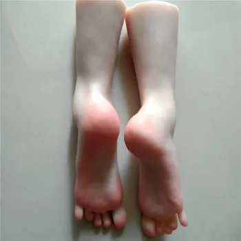 1 par dekleta stopala sex lutka Veren realne seksi ljubezen lutke dekleta noge tele footfetish čaščenja igrače prilagodljiv bela koža