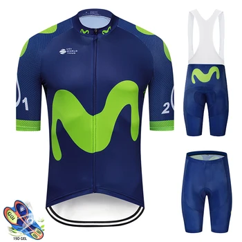 2020 Spainl Pro Team Kolesarski Komplet Človek Majica Kratek Rokav Kolesarska Oblačila Kit Mtb Kolo Nositi Triatlon Uniforme Maillot Ciclismo