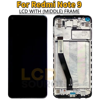 LCD Za Xiaomi Redmi opomba 9 lcd-zaslon, Zaslon na Dotik, Računalnike Zbora Za Redmi Opomba 9 Pro LCD Zamenjajte REDMI Opomba 9s 9ProMax