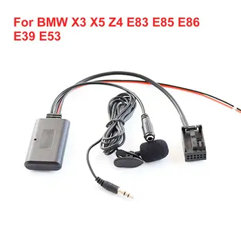 Za BMW X3 X5 Z4 E83 E85 E86 E39 E53 Bluetooth Avto Aux Pomožne Črte Adapter