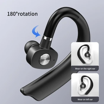 Najnovejši Slušalke Bluetooth Za sistema IOS, Android Brezžične Slušalke Čepkov Z Mic Stereo Prostoročno Poslovnih Slušalke Dolgo Pripravljenosti
