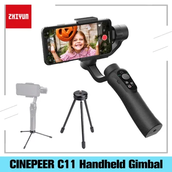 ZHIYUN CINEPEER C11 Gimbal Pametni telefon 3-Osni Ročni Gimbal Stabilizator Fotoaparat Gimbal Stabilizator Za iPhone/Samsung/Xiaomi