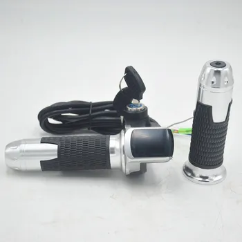 24V 36V 48V ebike plin plin z LCD zaslonom/ON-OFF za Zaklepanje tipk za ebicycle/skuter/električna kolesa dodatki