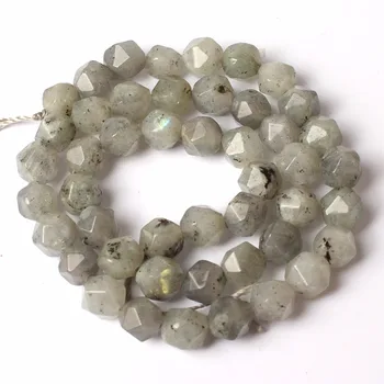 Obrazi siva labradorite kamen kroglice 15inches naravnega kamna kroglice za nakit, izdelava 6/8/10 mm kroglice DIY Zapestnico na debelo