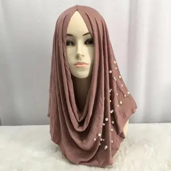 2020 Nove muslimanske ženske žamet turban hidžab mehko beading turban kape žensko glavo, šal ovije turbante mujer indija africain klobuk