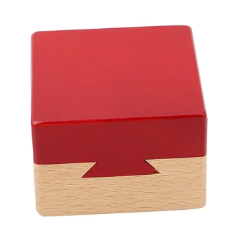 Skrivnost Polje IQ Um Lesenih Uganke Lesene Magic Box Dražljivko Odraslih Darila Ustvarjalno Izobraževalne Igrače Montessori Kong Ming Zaklepanje