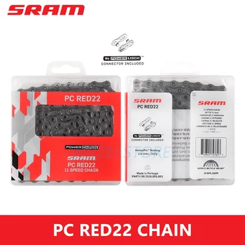 SRAM 11/12 hitrost verige PC-1110 PC-X1 PC-XX1 PC-RED22 PC-X01 MTB & Cestno Kolo Verige 114/116/118/126 Povezave Gorsko kolo deli