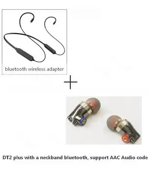 Nove tehnologije 2019 DIY IE800 slušalke 1DD+2 BA bass, mid čist zvok s tehnologijo bluetooth MMCX kabel šport earhooks slušalke